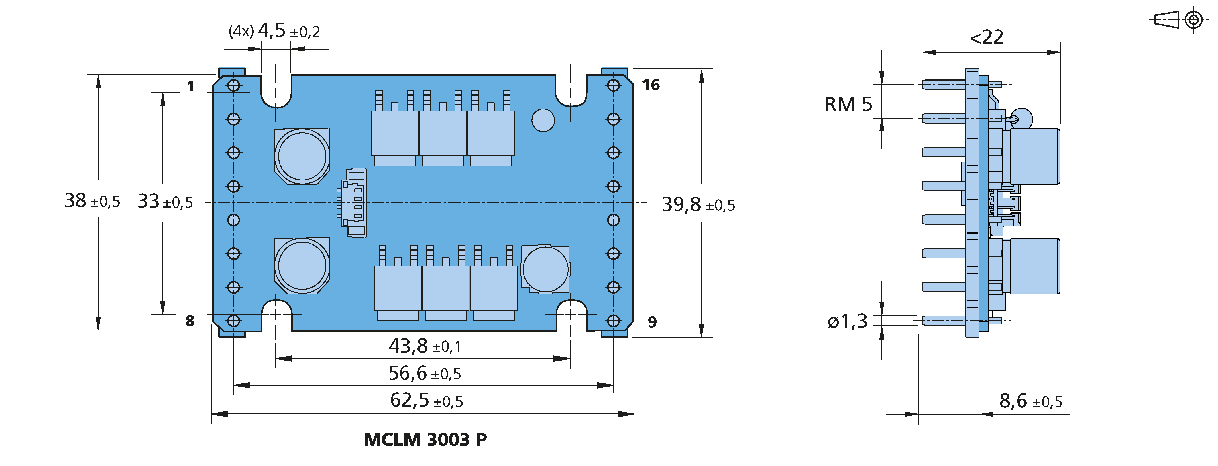 ドライブエレクトロニクス Series MCLM 3003 P